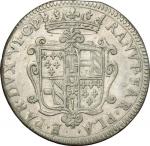 Monete e Medaglie di Zecche Italiane, Piacenza.  Ranuccio II Farnese (1646-1694). Da 40 soldi o quar