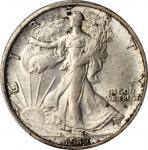 1917-D Walking Liberty Half Dollar. Obverse Mintmark. MS-65 (PCGS).