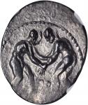 PAMPHYLIA. Aspendos. AR Stater (10.74 gms), ca. 325-250 B.C.