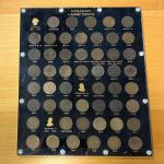 Group Lots - World Coins. CANADA: SET of 51 coins, mostly complete set of Canada large cents from 18