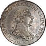 ESSEQUIBO & DEMERARY. 2 Guilders, 1816. London Mint. George III. NGC MS-63.