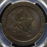 GREAT BRITAIN George III ジョージ3世(1760~1820) Penny 1797  PCGS-PR63BN Proof UNC 