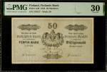FINLAND. Finlands Bank. 50 Markkaa, 1884. P-A49. PMG Very Fine 30.