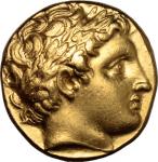 Greek Coins, Kings of Macedon.  Philip II (359-336 BC).. AV Stater, Pella mint. Struck under Philip 