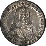 GERMANY. Saxe-Weimar. Taler, 1658. Wilhelm IV (1640-62). NGC AU-55.