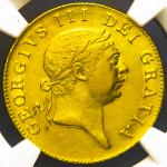 GREAT BRITAIN George III ジョージ3世(1760~1820) Guinea 1813 NGC-AU58 EF+