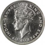 Lot 1933 HONG KONG: George VI， 1936-1952， 10 cents， 1939-KN， KM-23， only 43 examples known， PCGS gra
