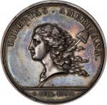 1776年美国自由勋章 PCGS MS 62 1776 (1783) Libertas Americana Medal