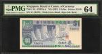 1987年新加坡货币发行局一圆。连号。SINGAPORE. Board of Commissioners of Currency. 1 Dollar, ND (1987). P-18a. Consec