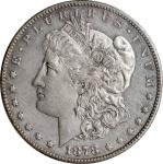 1878-CC Morgan Silver Dollar. AU Details--Harshly Cleaned (PCGS).
