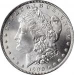 Lot of (3) 1900 Morgan Silver Dollars. MS-64 (PCGS).