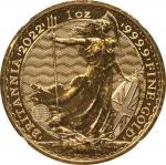 2022 Britannia 1oz Gold 100 Pounds. Commemorative Series. Queen Elizabeth II. Trial of the Pyx Test 
