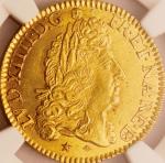 フランス (France) ルイ13世 1ルイドール金貨 1692年(PAU) KM279 ／ Louis XIII 1 Louis dor Gold
