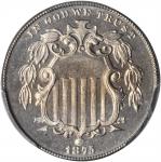 1875 Shield Nickel. Proof-65 (PCGS). CAC.