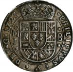 MEXICO. "Royal" Presentation Cob 8 Reales, 1723-Mo J. Mexico City Mint; Assayer J. Philip V. NGC AU-