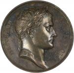 1806年法国-德国拿破崙一世/耶拿战役银质勋章。巴黎造币厂。FRANCE. France - Germany. Napoleon I/Battle of Jena Silver Medal, 180