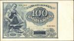 ESTONIA. Eesti Pank. 100 Krooni, 1935. P-66. Very Fine.