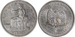 1875-CC美国贸易银元，PCGS AU Detail，有清洗