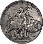 1901 Pan-American Exposition at Buffalo Award Medal. Silvered. 64 mm. By Hermon A. MacNeil. L-TM103.