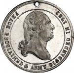 1883 Evacuation of New York medal. Musante GW-989, Baker-461. White Metal. SP-63 (PCGS).