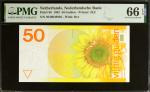 NETHERLANDS. Nederlandsche Bank. 50 Gulden, 1982. P-96. PMG Gem Uncirculated 66 EPQ.