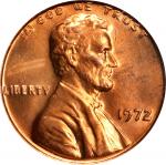 1972 Lincoln Cent. Doubled Die Obverse. MS-64 RD (PCGS). OGH Generation 2.1.