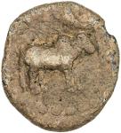 PALLAVAS: Anonymous, 3rd century, lead unit (5.05g), Mitch-SI.232, similar to Pieper-739, classic st