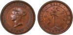 World Coins - Asia & Middle-East. CEYLON: Victoria, 1837-1901, AE 1 cent, 1870, KM-92, PCGS graded P