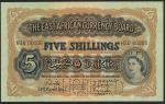 East African Currency Board, a printers archival specimen 5 shillings, Nairobi, 31 March 1953, seria