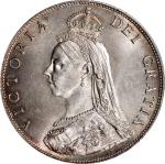 GREAT BRITAIN. Florin (2 Shillings), 1887. London Mint. Victoria. PCGS MS-65.
