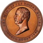 1884 United States Assay Commission Medal. By George T. Morgan. JK AC-27. Rarity-5. Copper. MS-65 BN