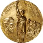 France. 1986 Statue of Liberty Commemorative Medal. By Luthringer and Lievain. Bronze. No. 654 / 198