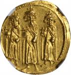 HERACLIUS, 610-641. AV Solidus (4.46 gms), Constantinople Mint, 3rd Officinae.
