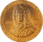 1931年美国人物大铜章一枚，雕刻细腻精美，保存完好，完全未使用品