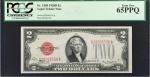 Fr. 1505. 1928D $2 Legal Tender Note. PCGS Currency Gem New 65 PPQ.