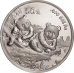 1995年熊猫纪念银币5盎司 完未流通