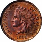 1880 Indian Cent. MS-64 RB (NGC).
