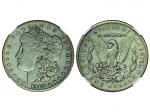 1904年S美国摩根银元，KM-110，NGC VF 25，华人家族藏品