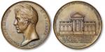 法国1829年“重建国民议会议事厅”纪念大铜章一枚