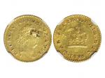 1798年大不列颠（英国）1/3几尼旧金币，NGC XF DETAILS，戳记币，Frank Rose 藏品