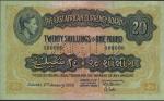 East African Currency Board, a printers archival specimen 20 shillings, Nairobi, 2 January 1939, ser