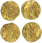 Ottoman Empire. Pair of Qustantiniyya mint gold Sultani: Mehmet III (AH 1003-1012/1595-1603 AD). 3.4