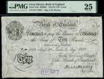 Bank of England, Ernest Musgrave Harvey (1918-1925), 10, Leeds, 2 August 1919, serial number 64/V 06