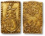 日本明治1868-69年二分判金一枚