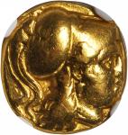 马其顿王国。公元前336 - 323年亚历山大三世金币。巴比伦造币厂。