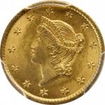 1851-O Gold Dollar. Winter-2. MS-65 (PCGS).