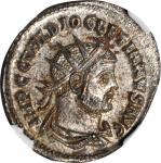 DIOCLETIAN, A.D. 284-305. BI Aurelianianus (4.20 gms), Cyzicus Mint, A.D. 293-294. NGC MS, Strike: 5