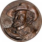Large Bronze Plaque of Peter Paul Rubens. Extremely Fine.