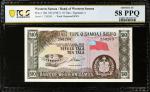 WESTERN SAMOA. Bank of Western Samoa. 10 Tala, ND (1967). P-18d. PCGS Banknote Choice About Uncircul