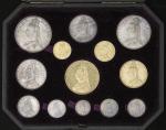 GREAT BRITAIN Victoria ヴィクトリア(1837~1901) Jubilee Set 1887 カスタムケース入り with custom case EF~UNC